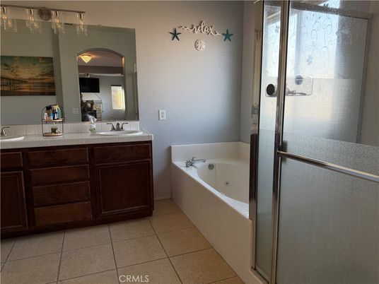 Bathroom, Glass Shower, Interior, Tile Countertops