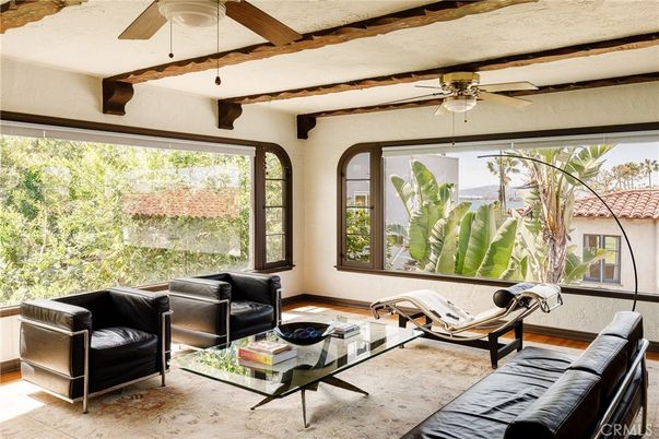 Interior, Living room, Wooden Beams