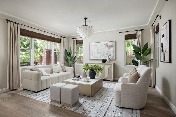 Chandelier, Interior, Living room, Wood Texture Flooring