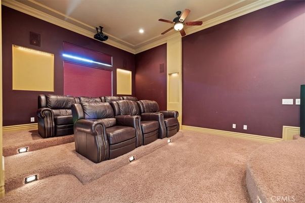 Home Theatre Room, Interior, Recessed Lighting, Theatre Room