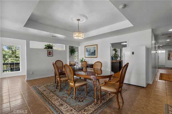 Dining room, Interior, Pendant Lights