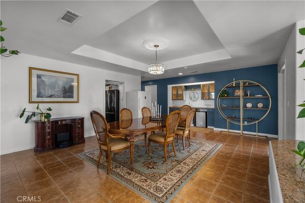Dining room, Interior, Pendant Lights