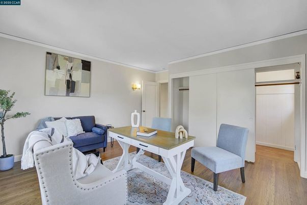 Home Office, Interior, Wood Texture Flooring