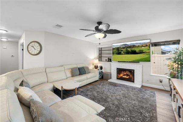 Fireplace, Interior, Living room, Wood Texture Flooring