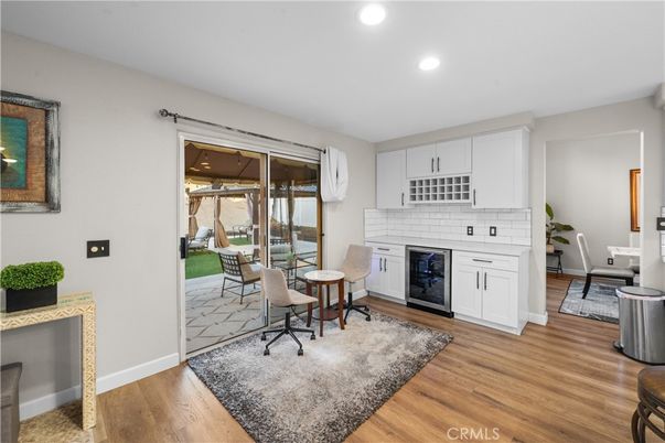 Fireplace, Interior, Recessed Lighting, Wood Texture Flooring