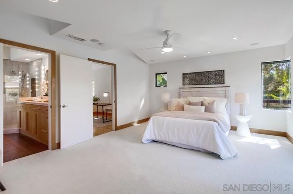 Bathroom, Bedroom, Interior, Recessed Lighting, Wood Texture Flooring