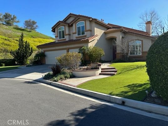 Attached, Backyard, Exterior, Facade, Mediterranean