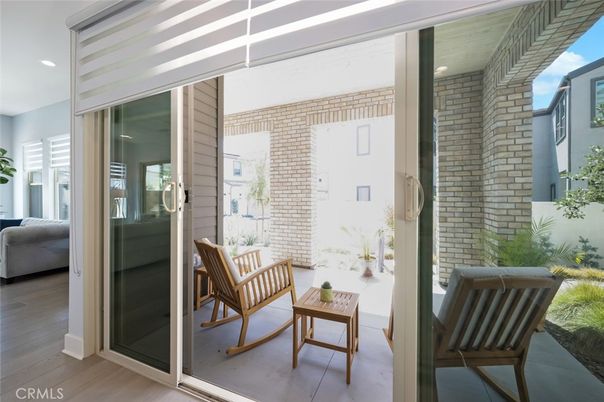 Exterior, Wood Texture Flooring