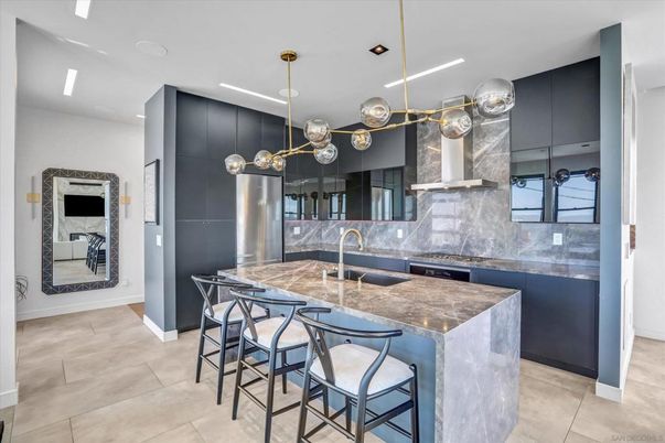 Interior, Kitchen, Pendant Lights, Recessed Lighting