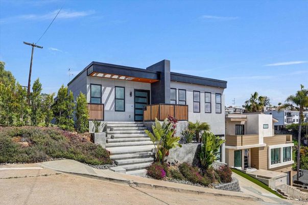 Exterior, Facade, Modern