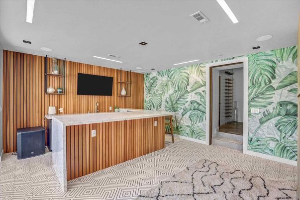 Interior, Recessed Lighting, Wooden Walls