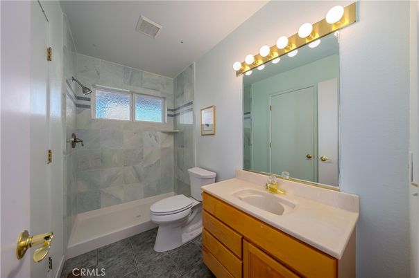 Bathroom, Glass Shower, Interior, Marble Walls