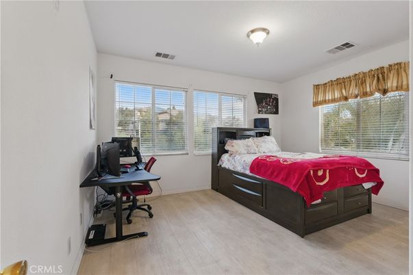 Bedroom, Home Office, Interior, Wood Texture Flooring