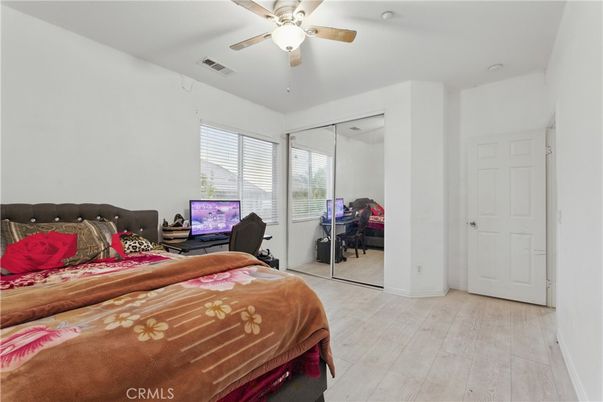 Bedroom, Home Office, Interior, Wood Texture Flooring