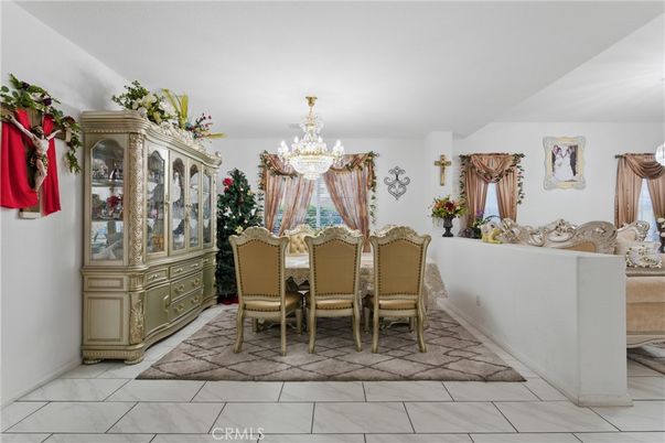 Chandelier, Dining room, Interior, Marble