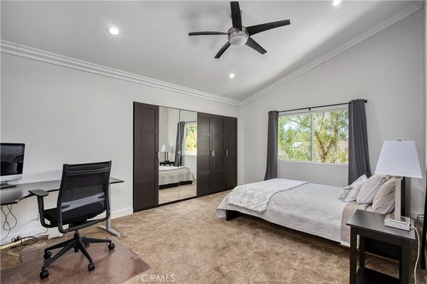 Bedroom, Home Office, Interior, Recessed Lighting