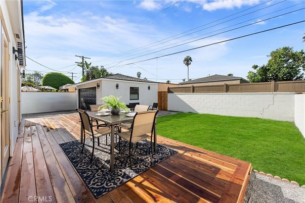 Backyard, Detached Garage, Exterior