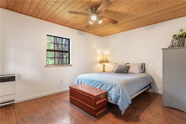 Bedroom, Interior, Wooden Ceilings, Wood Texture Flooring