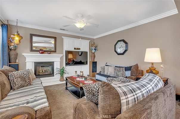 Fireplace, Interior, Living room, Pendant Lights