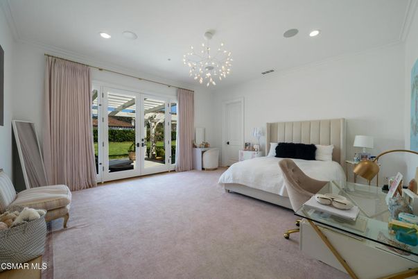 Bedroom, Home Office, Interior, Pendant Lights, Recessed Lighting