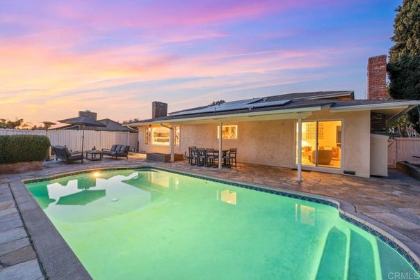 Exterior, Pool, Solar Panels