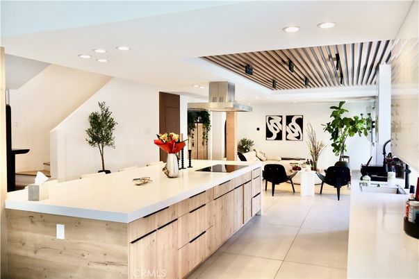 Interior, Living room, Recessed Lighting, Wooden Ceilings
