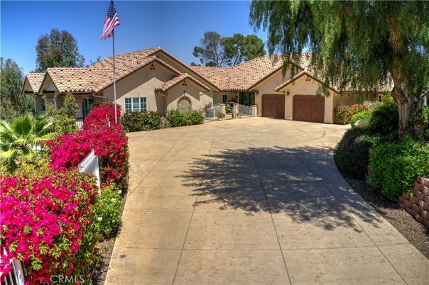 Attached, Backyard, Exterior, Facade, Mediterranean