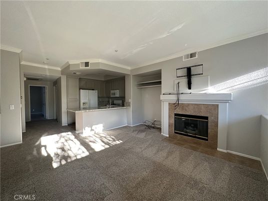 Empty room, Fireplace, Interior, Kitchen