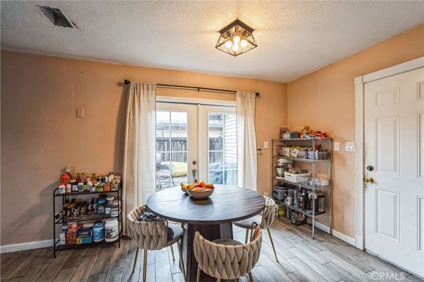 Dining room, Interior, Wood Texture Flooring