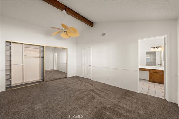 Bathroom, Empty room, Interior, Wooden Beams