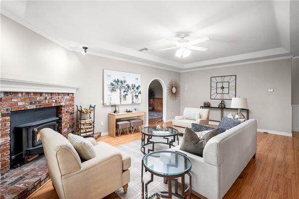 Fireplace, Interior, Living room, Piano, Wood Texture Flooring