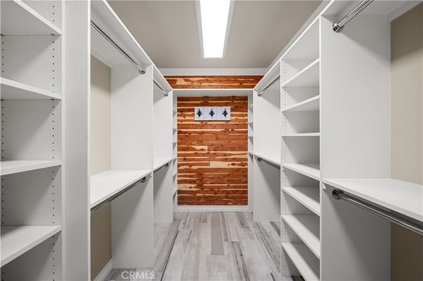 Interior, Walk-in Closets, Wood Texture Flooring, Wooden Walls