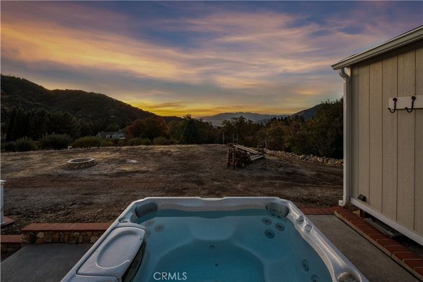 Backyard, Exterior, Hot Tub