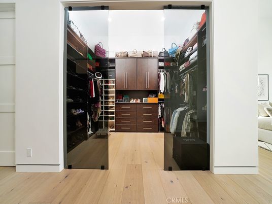 Interior, Recessed Lighting, Walk-in Closets, Wood Texture Flooring