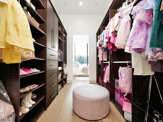 Interior, Recessed Lighting, Walk-in Closets, Wood Texture Flooring