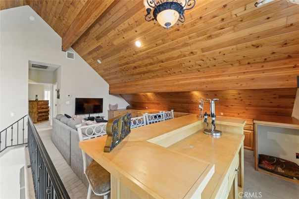 Interior, Living room, Recessed Lighting, Wooden Ceilings, Wooden Walls