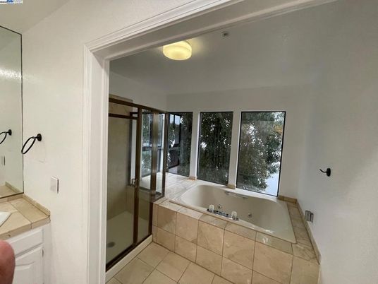 Bathroom, Glass Shower, Interior, Tile Countertops