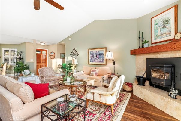 Fireplace, Interior, Living room, Wood Texture Flooring