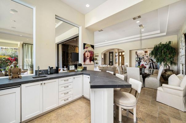 Dining room, Interior, Kitchen, Living room, Pendant Lights, Recessed Lighting