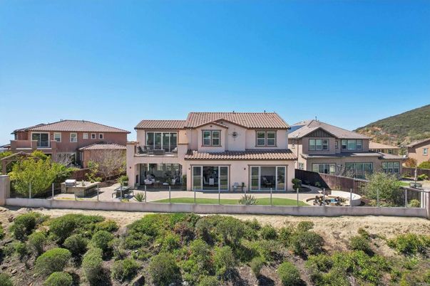 Backyard, Exterior, Facade, Mediterranean