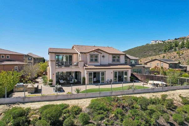 Backyard, Exterior, Facade, Mediterranean
