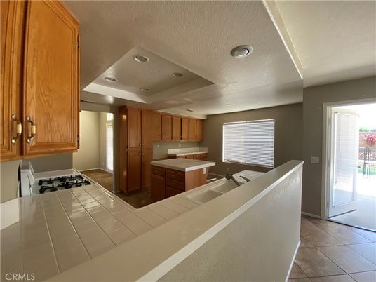 Interior, Kitchen, Recessed Lighting, Tile Countertops