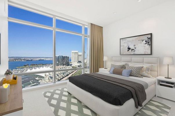 Bedroom, Interior, Recessed Lighting, Water