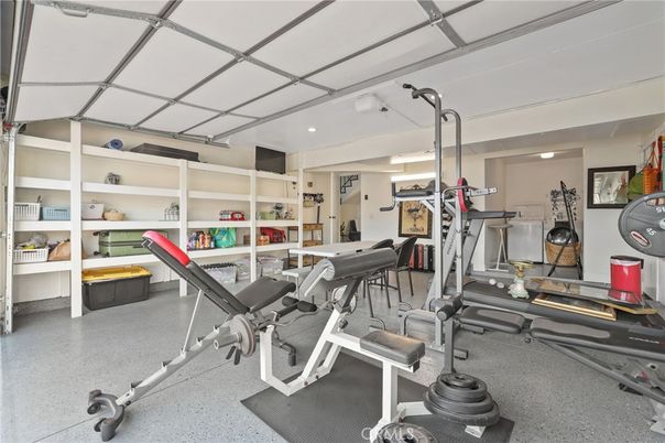 Fitness Equipment, Interior, Recessed Lighting