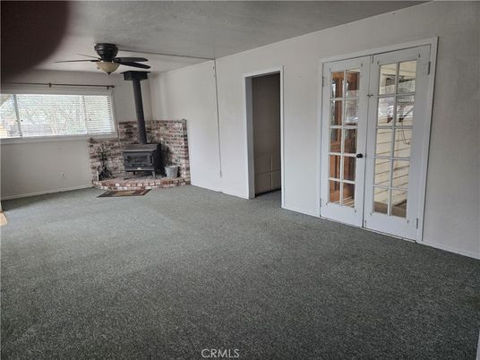 Empty room, Fireplace, Interior, Stone Walls