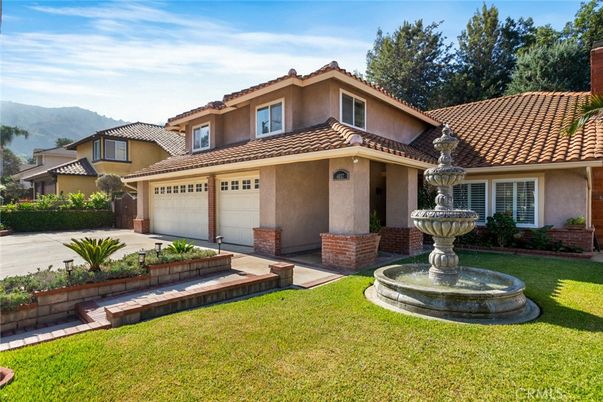 Attached, Backyard, Exterior, Facade, Mediterranean