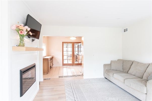 Fireplace, Interior, Wood Texture Flooring