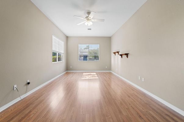 Empty room, Interior, Wood Texture Flooring