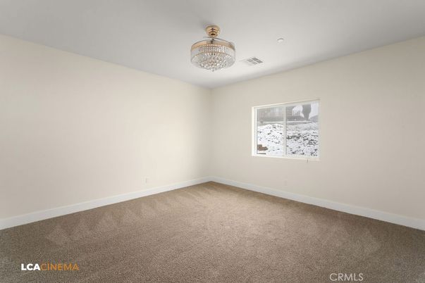 Chandelier, Empty room, Interior
