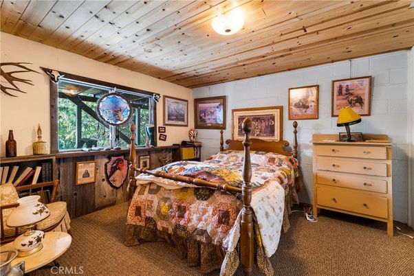 Bedroom, Interior, Wooden Ceilings